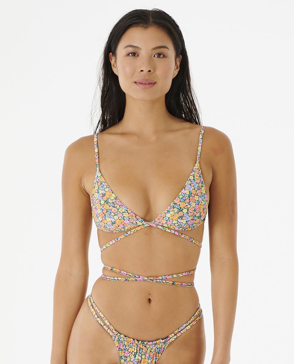 Haut de Maillot de bain Triangle Afterglow Floral Wrap - Rip Curl - Modalova
